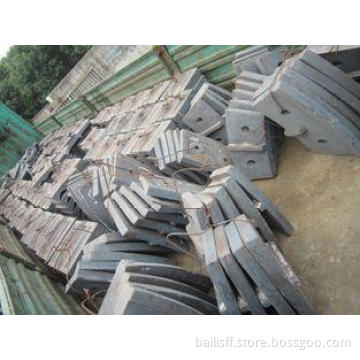 High Cr White Iron Combined Ball Mill Lining For Coal Mill
